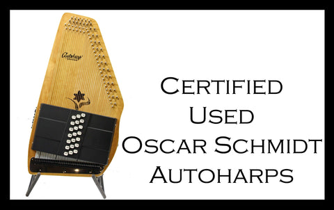 Certified used autoharps