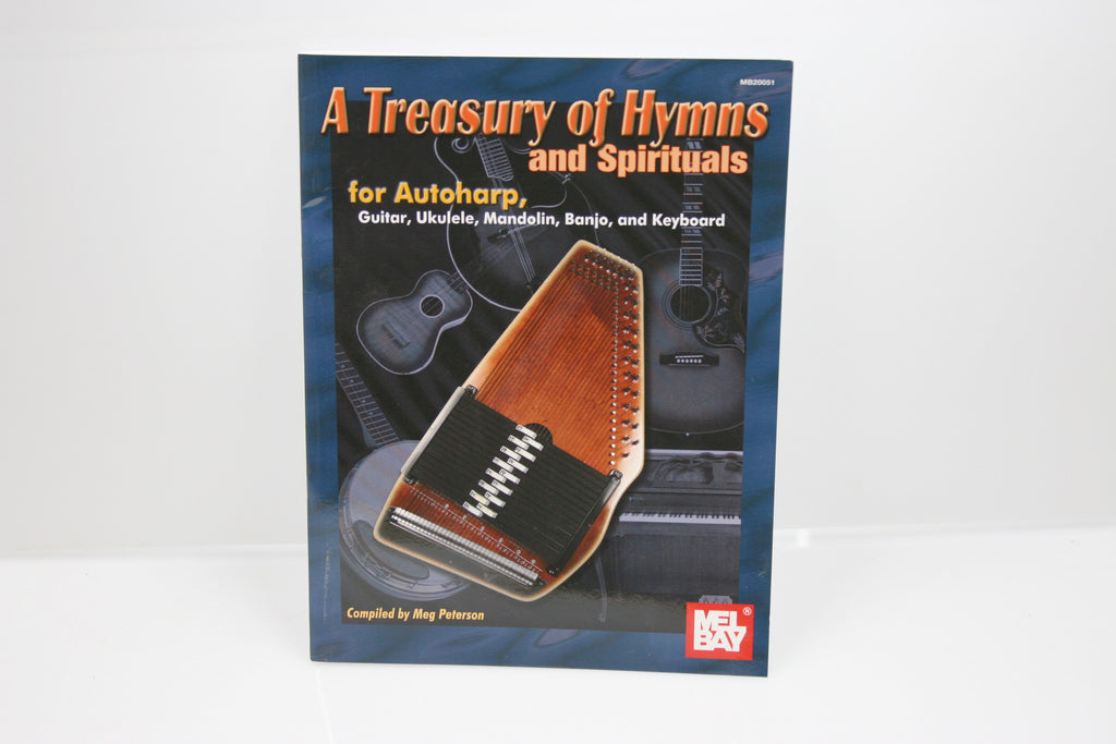 A Treasury Of Hymns And Spirituals Autoharp Book - d'Aigle Autoharps Marketplace